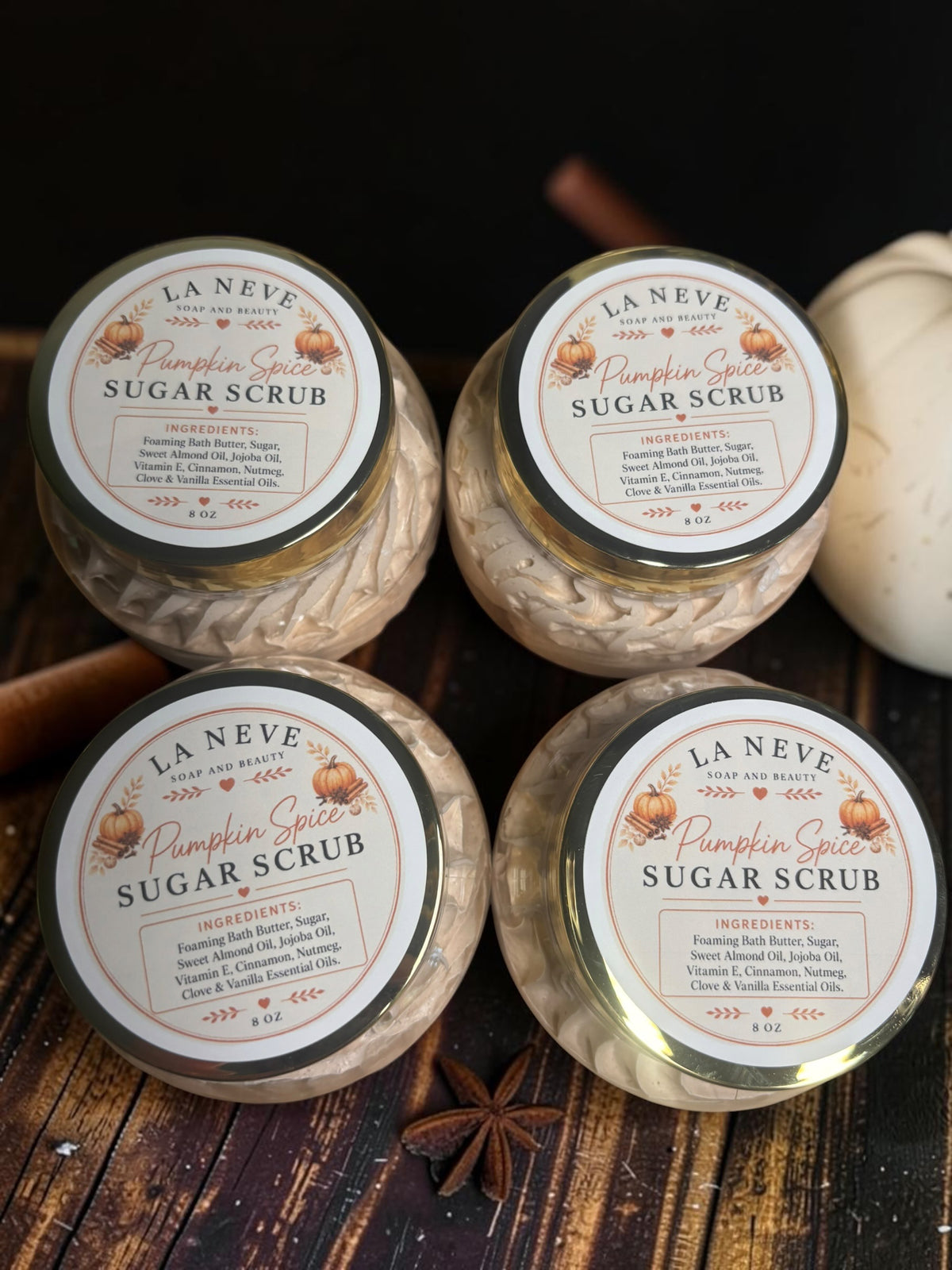 Pumpkin Spice Sugar Scrub