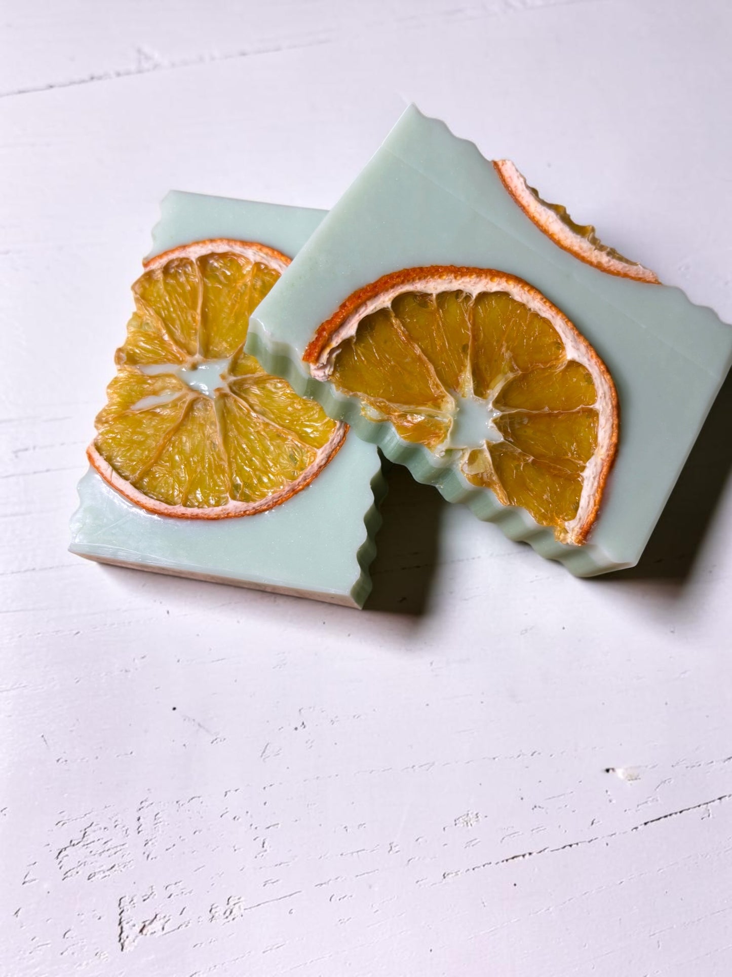 Herb Garden: Goat Milk Soap with Rosemary, Basil, and Mint