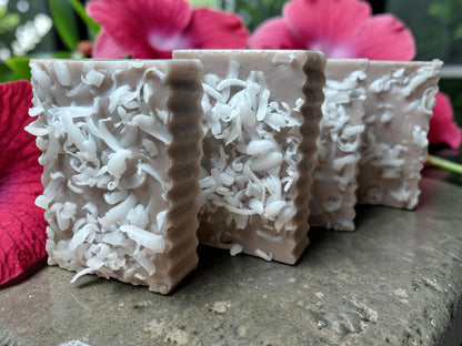 Coconut Milk: Goat Milk Soap with Coconut and Vanilla