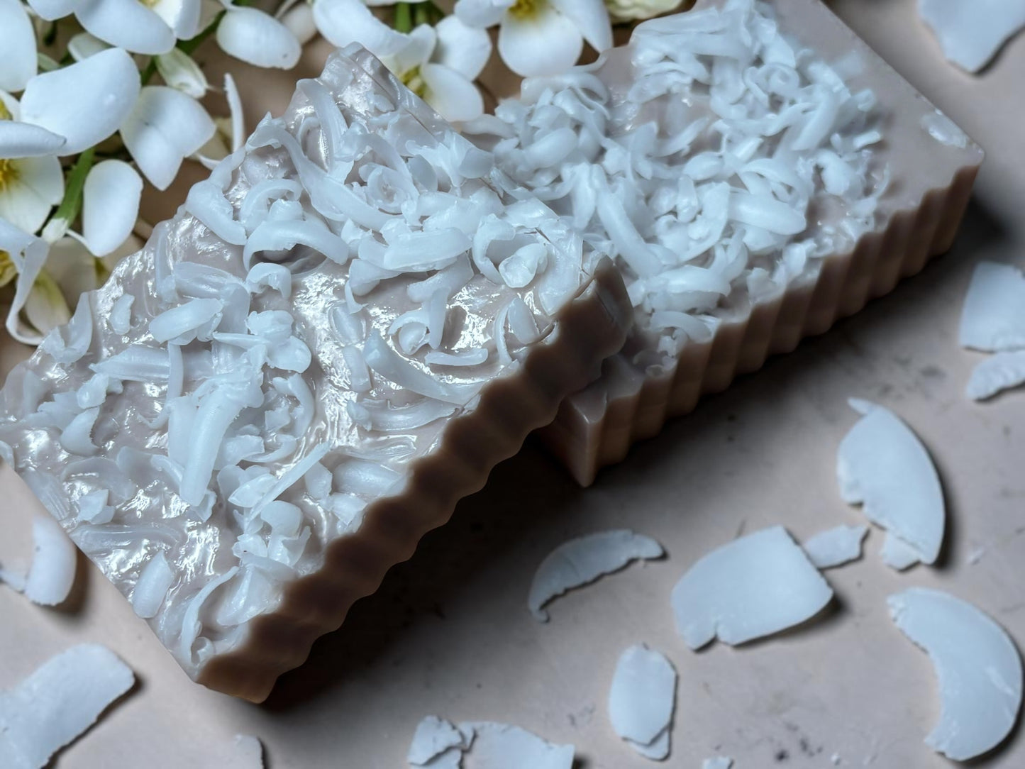 Coconut Milk: Goat Milk Soap with Coconut and Vanilla