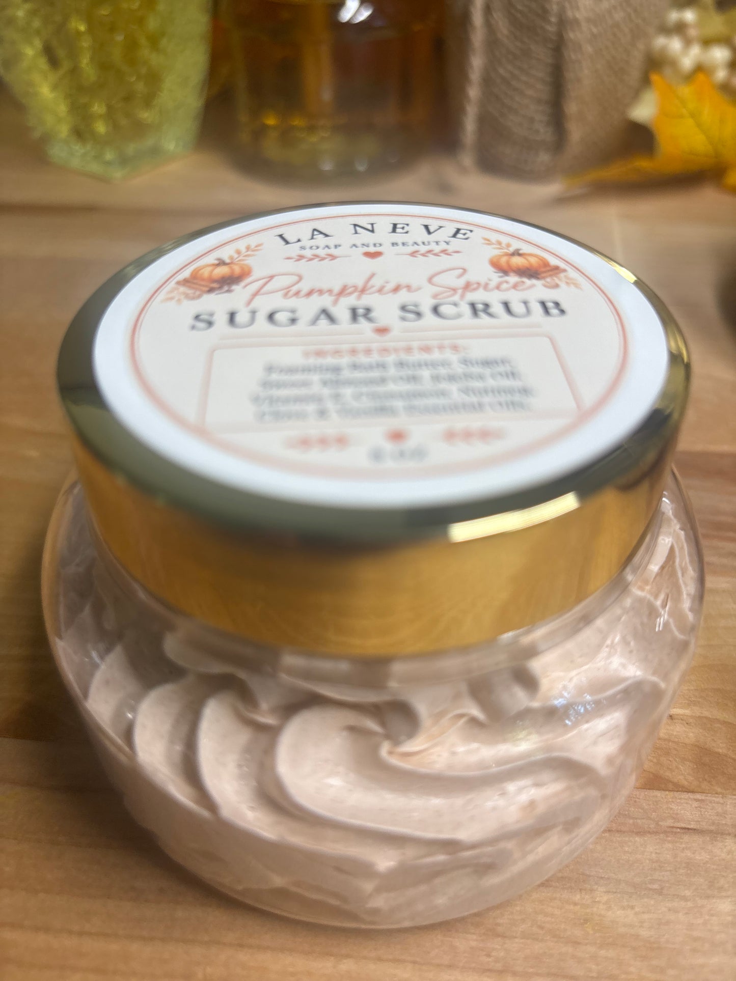 Pumpkin Spice Sugar Scrub