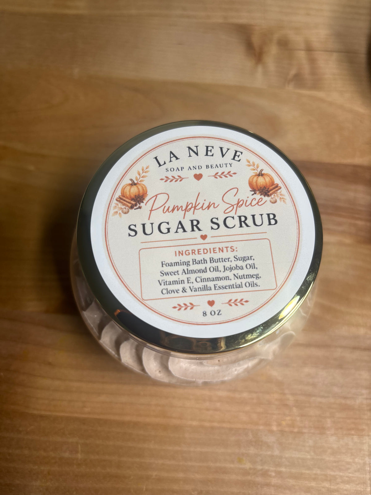 Pumpkin Spice Sugar Scrub