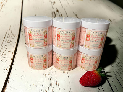Whipped Body Butter Strawberries and Cream