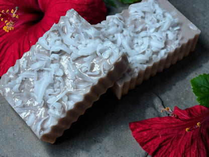 Coconut Milk: Goat Milk Soap with Coconut and Vanilla