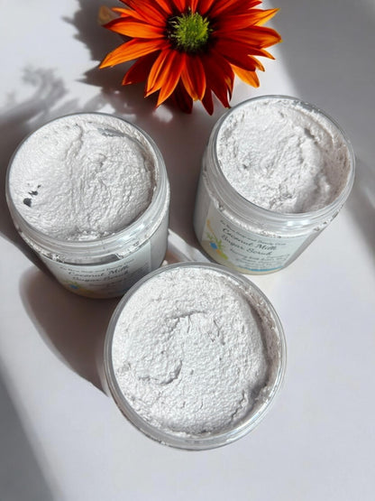 Foaming Sugar Scrub: Coconut Milk