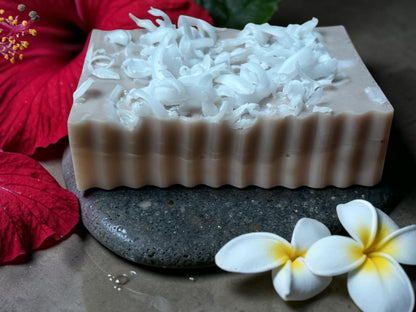 Coconut Milk: Goat Milk Soap with Coconut and Vanilla