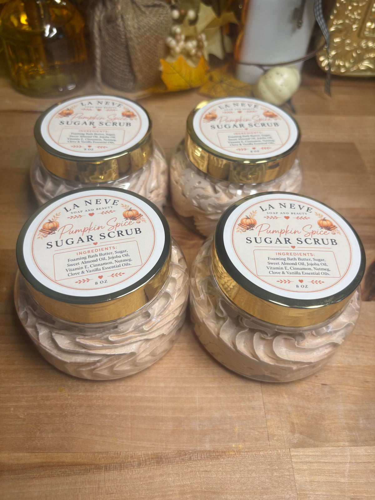 Pumpkin Spice Sugar Scrub