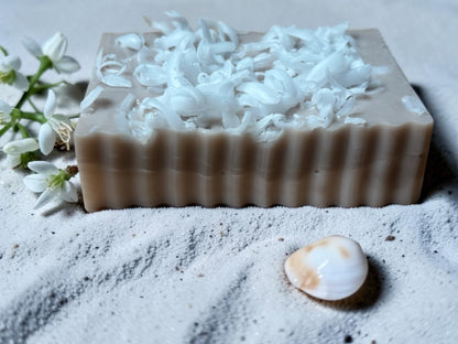 Coconut Milk: Goat Milk Soap with Coconut and Vanilla