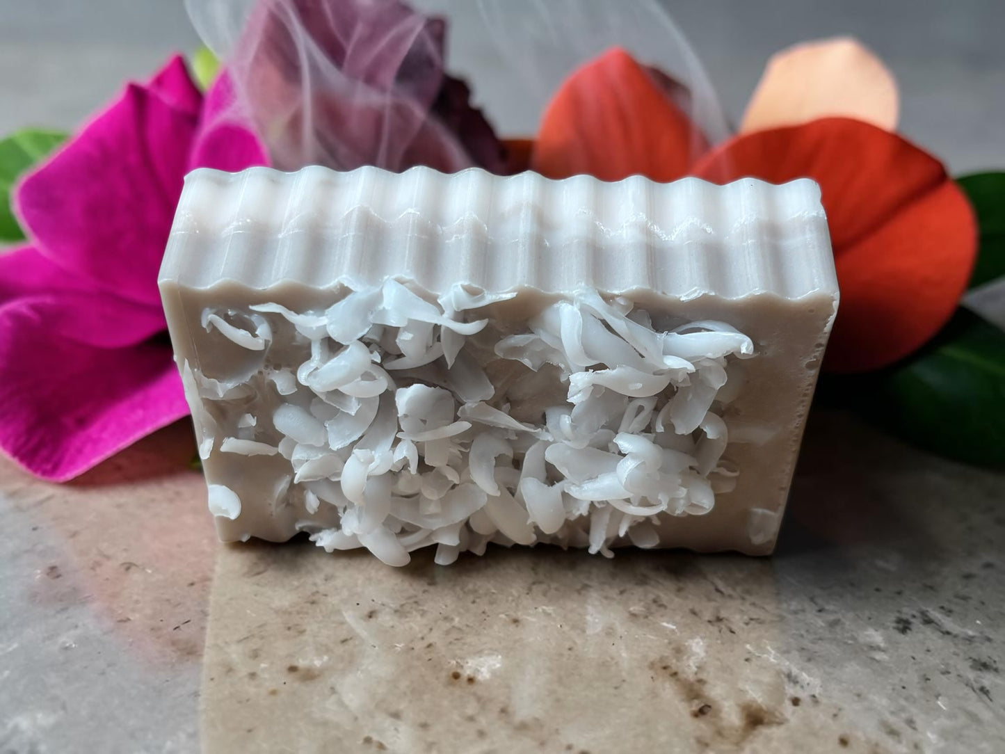 Coconut Milk: Goat Milk Soap with Coconut and Vanilla