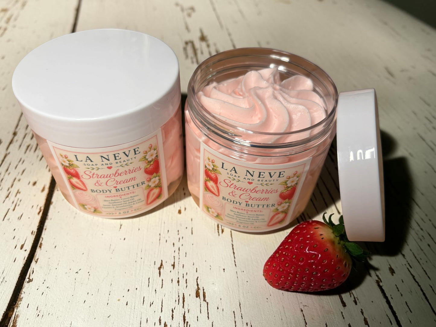Whipped Body Butter Strawberries and Cream