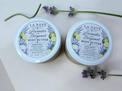 Whipped Body Butter: Lavender and Bergamot