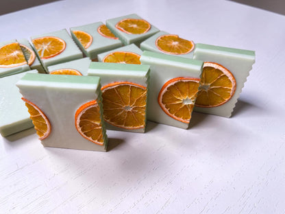 Herb Garden: Goat Milk Soap with Rosemary, Basil, and Mint