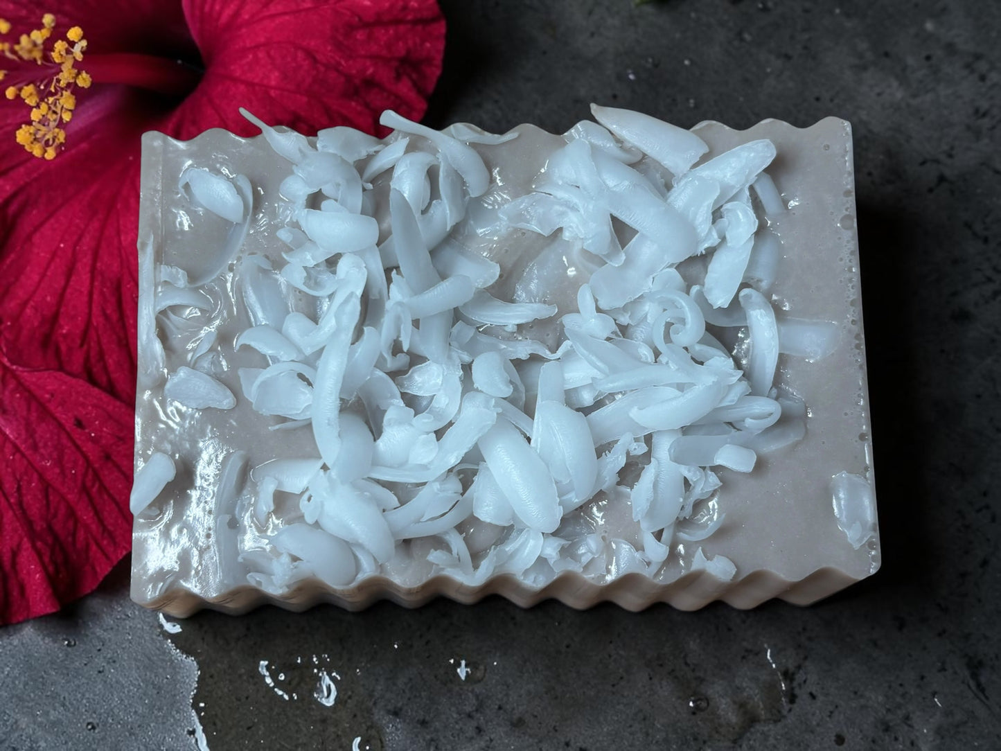 Coconut Milk: Goat Milk Soap with Coconut and Vanilla