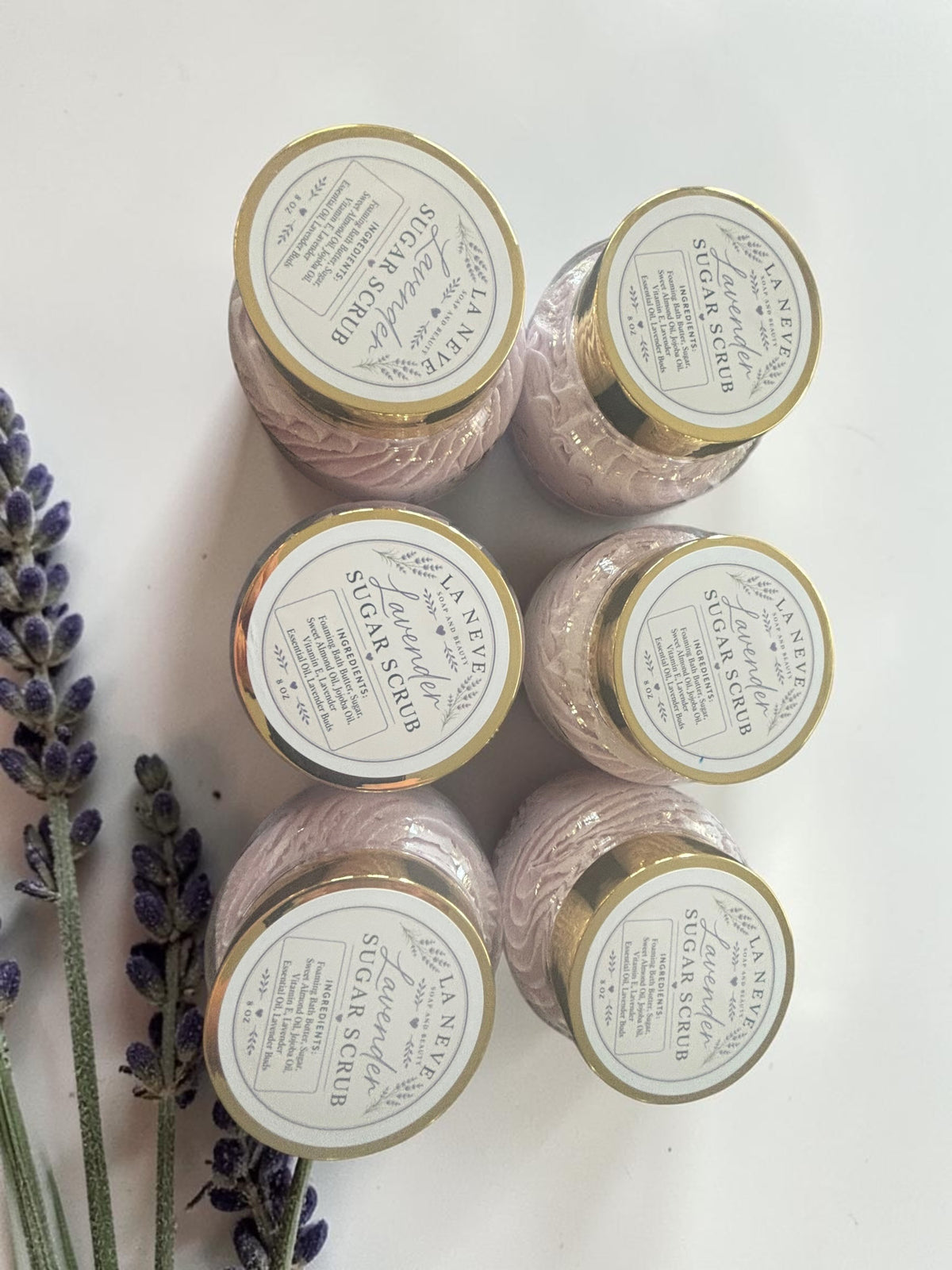 Foaming Sugar Scrub: Lavender