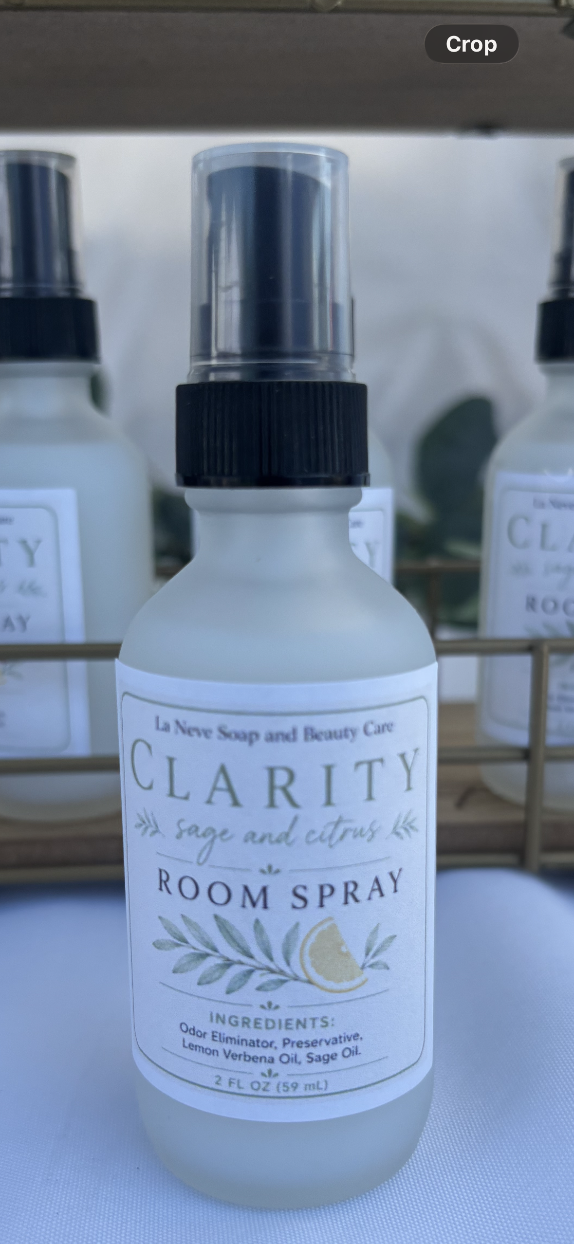 Room Spray: Sage and Citrus