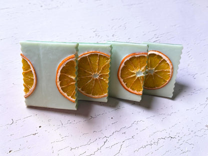 Herb Garden: Goat Milk Soap with Rosemary, Basil, and Mint
