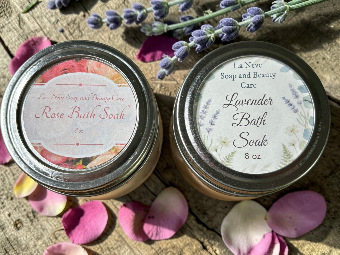 Bath Soak with Pink Himalayan Salt