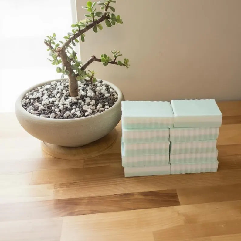 Respiro: Goat Milk and Shea Butter Soap with Eucalyptus and Mint