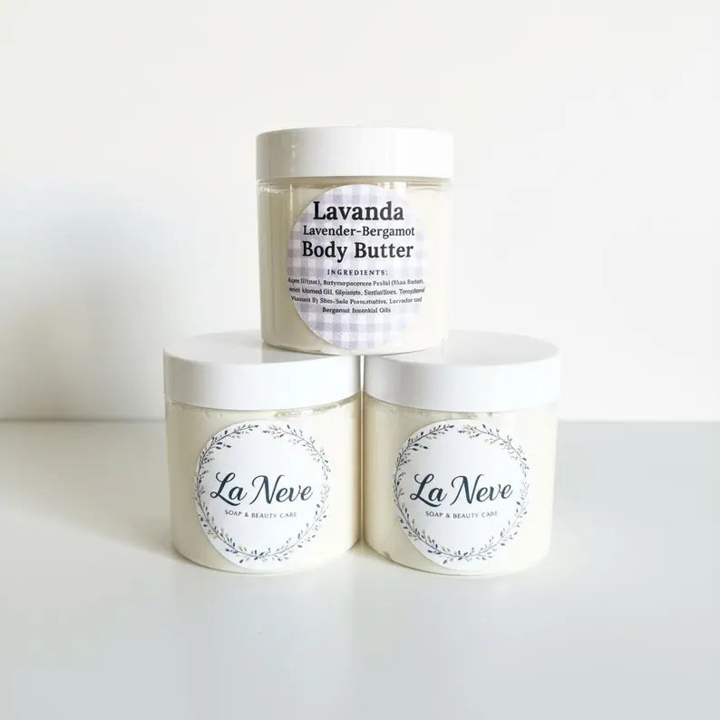 Lavanda Whipped Body Butter: Lavender and Bergamot