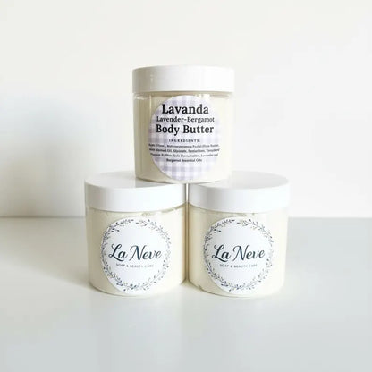Lavanda Whipped Body Butter: Lavender and Bergamot