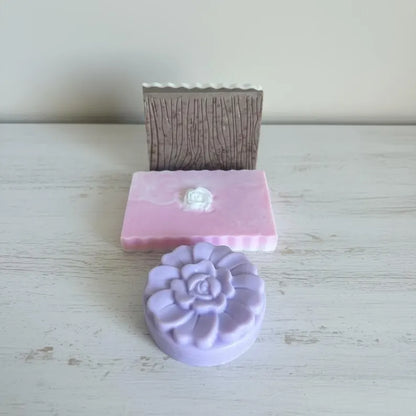 La Neve Bundle: Rose, Lavender, Sandalwood Soaps, Body Butter, Scrub