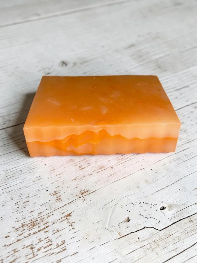 Amber Sunrise: Goat Milk Soap with Amber, Neroli, and Bergamot