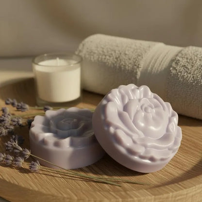 Lavanda: Goat Milk Soap with Lavender and Bergamot