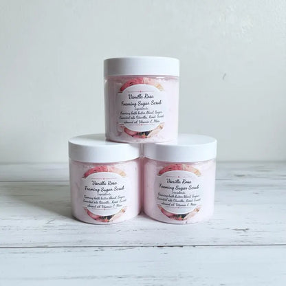 La Neve Bundle: Rose, Lavender, Sandalwood Soaps, Body Butter, Scrub