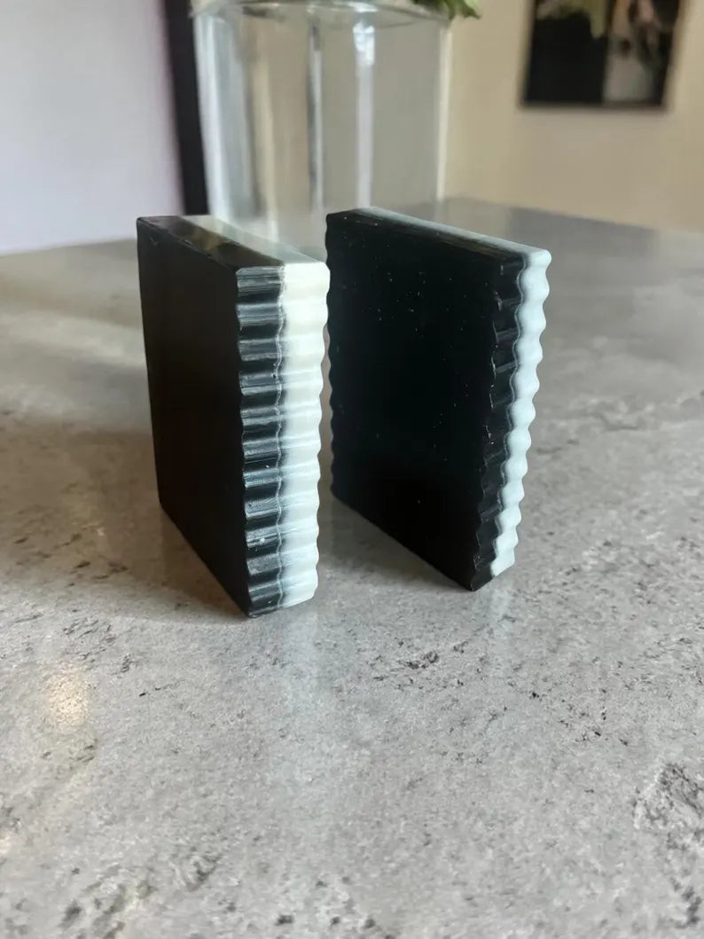 Midnight Latte: Charcoal and Goat Milk Soap with Vanilla, Almond, and Coffee