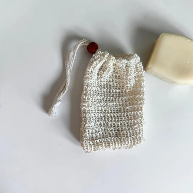 Zero Waste Soap Saver Bag | Filled with Handcrafted Soap Pieces from La Neve